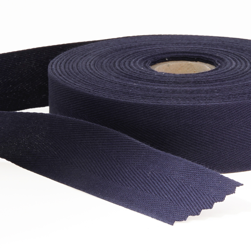 Kanttinauha puuvilla lev. 15mm navy (900857)
